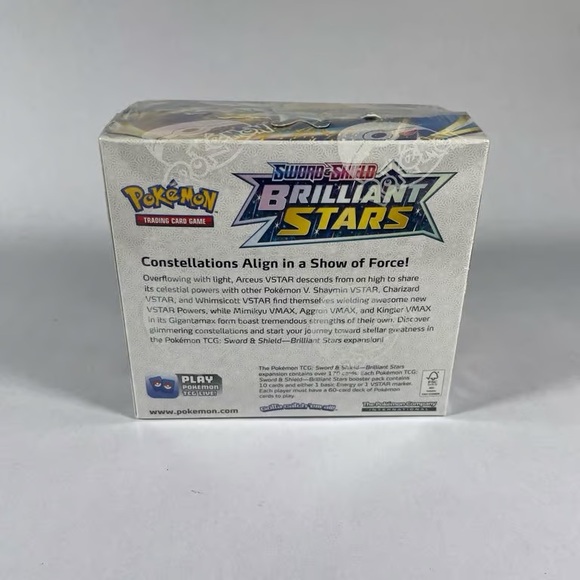 Pokemon Trading Card Game Box - Blue and Yellow - Picture 3 of 4